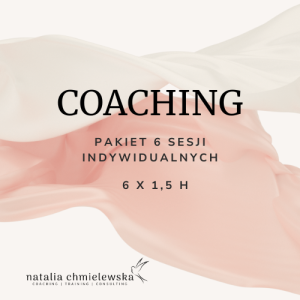 Pakiet 6 sesji coachingu biznesowego